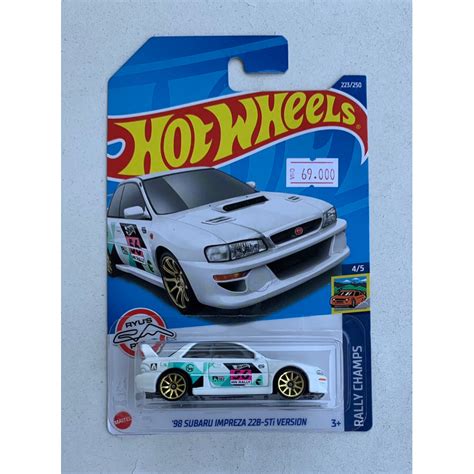 Hot Wheels 98 Subaru Impreza 22B STi Version Treasure Hunt Shopee Việt Nam