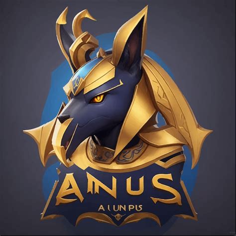 Premium Vector Anubis Esport Mascot Game Logo Design