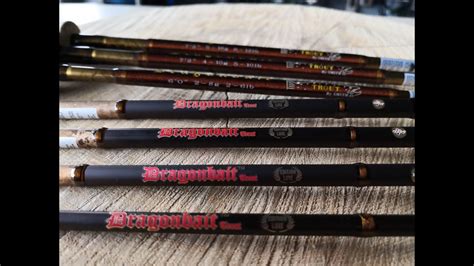 SMITH Dragonbait 7 modèles de cannes pour pêcher la truite aux leurres