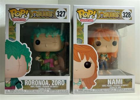 Funko Pop One Piece Shonen Jump Roronoa Zoro 327 Nami 328 2000 à Nos Jours Vietnam