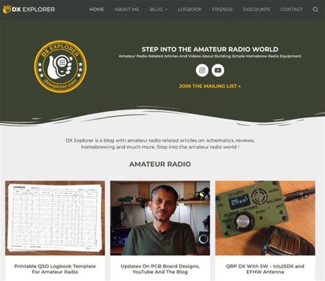 DX EXPLORER Step Into The Amateur Radio World The DXZone
