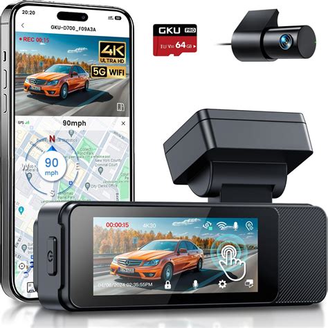 Amazon Jomise K Dash Cam Front And Rear Ips Touch Screen