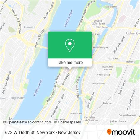 How to Get to 622 W 168th St in Manhattan by Subway, Bus or Train?