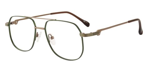 Russo Aviator Prescription Glasses Green Mens Eyeglasses Payne Glasses