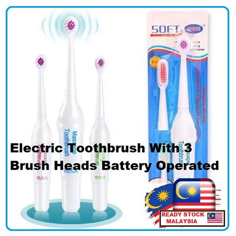 🌻 Local Stock 🌻 Professional Electric Toothbrush With 3 Brush Heads