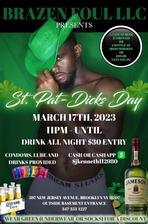 Gaysexnyc On Twitter Tomorrow Fri Th March Nyc Gay Play Party St Pat Dicks Day Pm