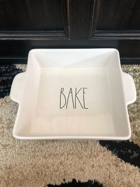 Rae Dunn “bake” Dish On Mercari Baked Dishes Dishes Dunn