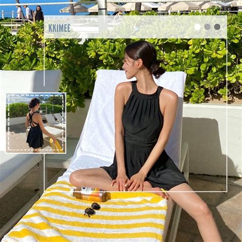 現貨性感平口褲 修飾大腿 大露背SG 連身裙削肩比基尼 BIKINI 遊泳衣 XL 大尺碼 蝦皮購物