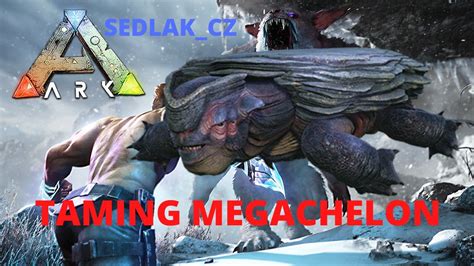 Ark Survival Evolved Genesis Taming Megachelon Youtube