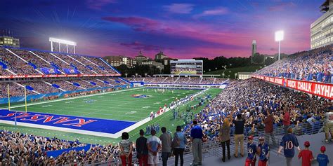 Jayhawks Unveil Memorial Stadium Upgrades, Fundraising Underway ...