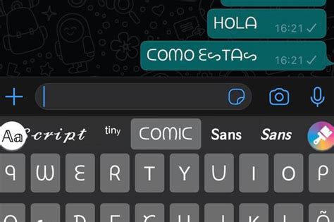 Whatsapp C Mo Cambiar Las Letras O Fonts De Tus Conversaciones En Tu