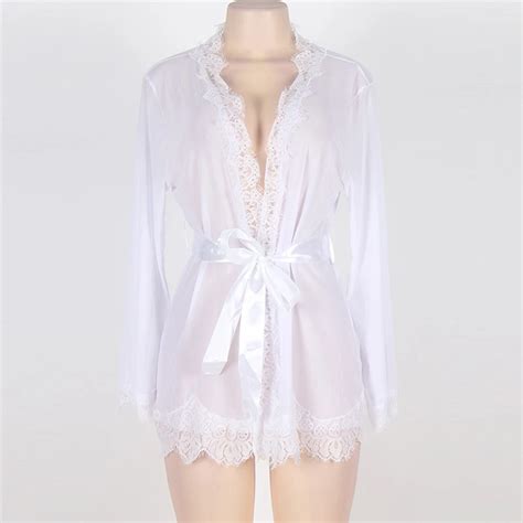 Pyjama Lingerie Sexy femme pyjama érotique dentelle Lingerie vêtements de sexe nuisette robe