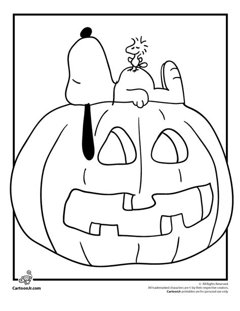Snoopy coloring page | Snoopy coloring pages, Pumpkin coloring pages