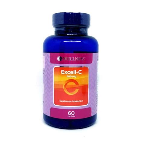 Jual Wellness Excell C Mg Vitamin C Tablet Di Seller