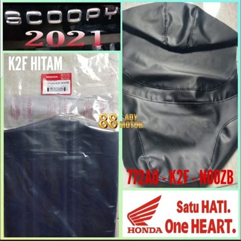 Lapis Jok Kulit Sadel K F Hitam Scoopy Esp New