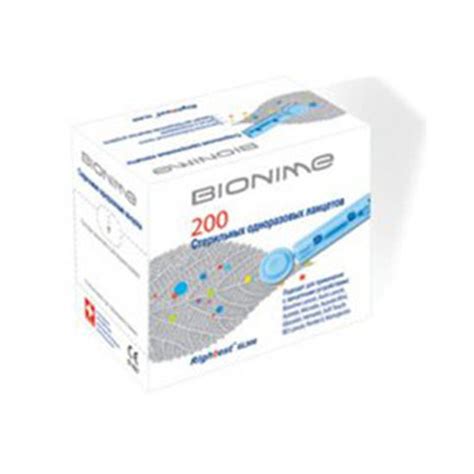 Bionime GL 300 sterile lancet, 200 lancet | Mybestpharmacy.net | Online ...