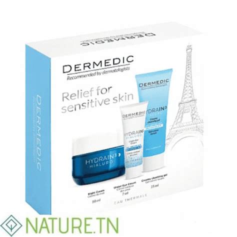 DERMEDIC HYDRAIN 3 CREME DE NUIT HYDRATANTE 55 ML Nature Tn