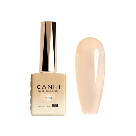 9051 9 Ml CANNI NUDE COLOR GEL UV LED Esmalte Canniamerica