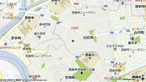 長崎県諫早市正久寺町 地図（住所一覧から検索） ：マピオン