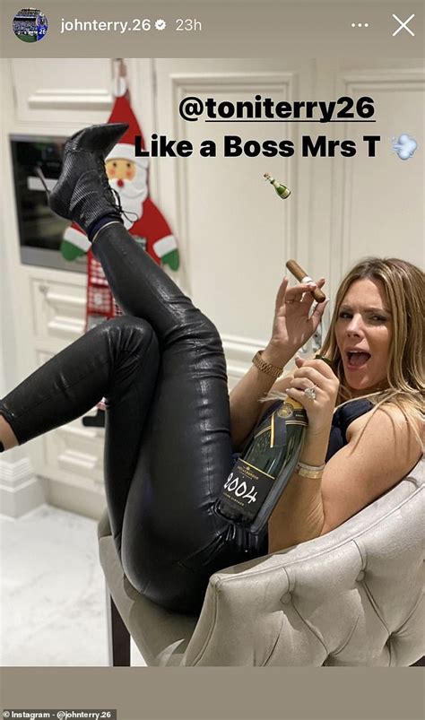 John Terry S Wife Toni Shows Off Her Figure In A Bikini As The Couple Celebrate Their