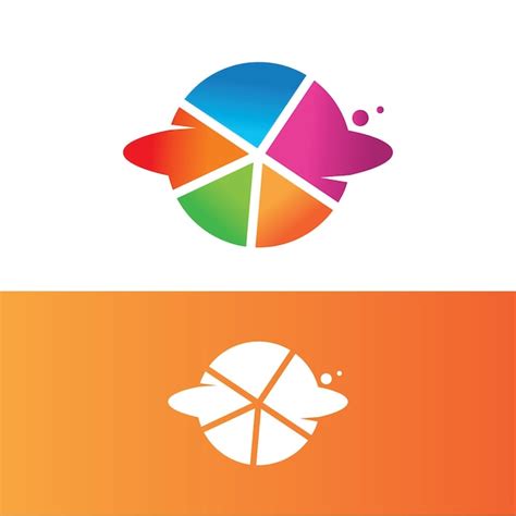 premium vector  colorful logo   mobile phone company