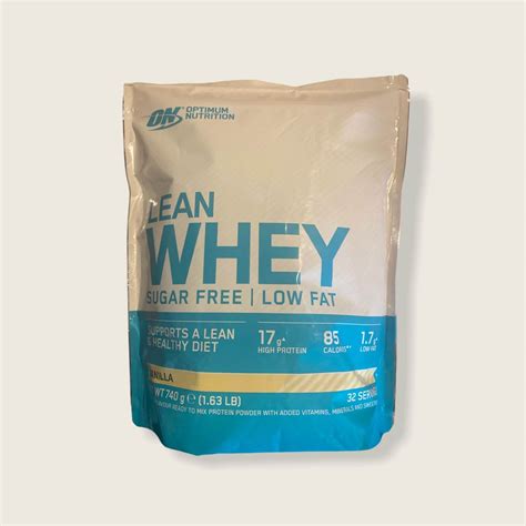 Optimum Nutrition Lean Whey Protein Vanilla 163lb Bms Warehouse Gym