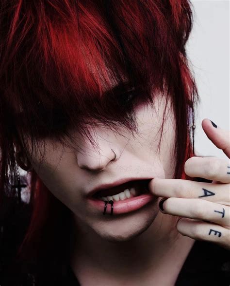 Johnnie Guilbert Johnnie Guilbert Hot Emo Guy Red Hair