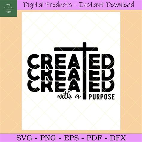 christian svgcreated   purpose svg inspire uplift