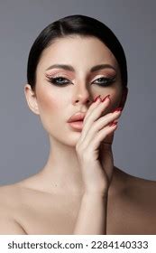 Silhouette Naked Woman Black White Art Stock Photo Shutterstock