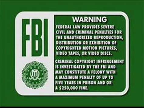 Fbi Warning Lionsgate