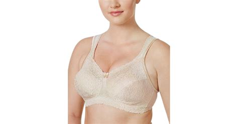 Playtex Hour Breathable Comfort Lace Wirefree Bras Honey Nude Compare Prices Klarna US