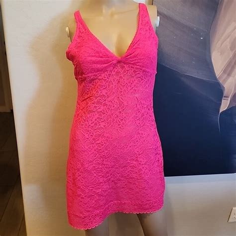 Victoria S Secret Intimates Sleepwear Victorias Secret The Lacie Chemise Lingerie Large