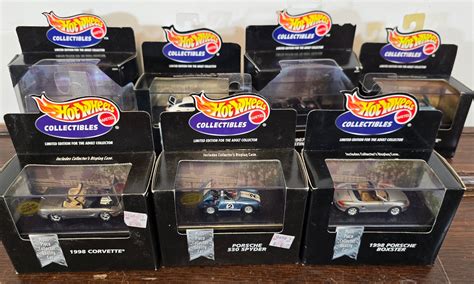 Lot Of Vintage Hot Wheels Limited Edition Adult Collectible Cars Scale