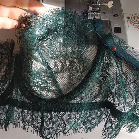 Emerald Lingerie Set Lace Lingerie Set Green Lingerie Set Luxury Lingerie Handmade Comfortable