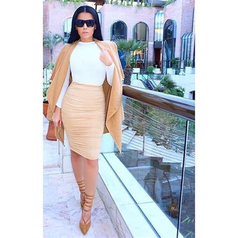 Glamrezy On Instagram White X Nude Yesterday S Ootd Top Nakedwardrobe Skirt