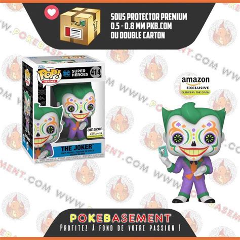 Funko Pop Heroes Dia De Los Joker GITD EXCLUSIVE Amazon