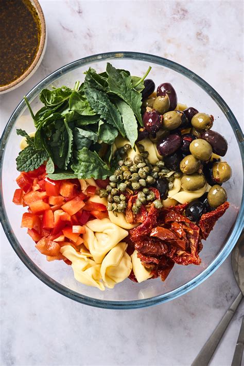 Tuscan Tortellini Pasta Salad Olive And Mango