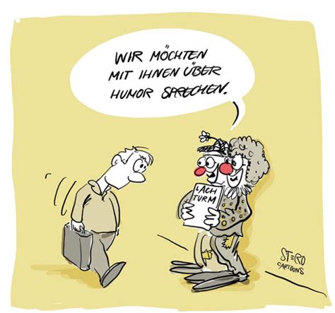 Cartoon Karikatur Cartoon Lachturm Versus Wachturm Roth Cartoons DE