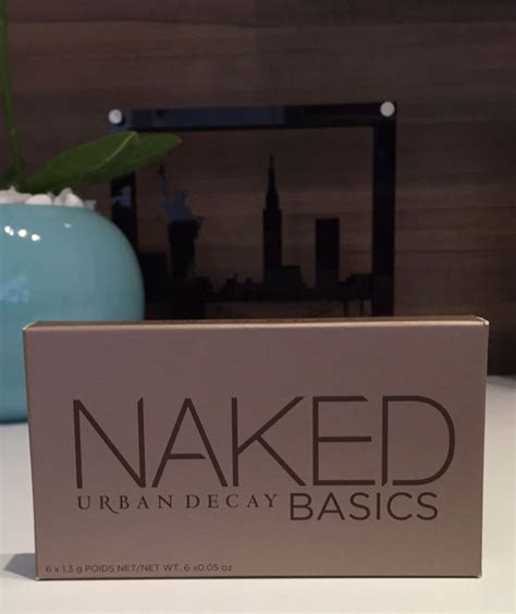 Paleta Naked Basics Urban Decay Maquiagem Feminina Urban Decay Nunca Usado Enjoei