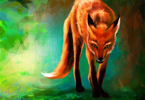 The Fox Spirit by artissx on DeviantArt