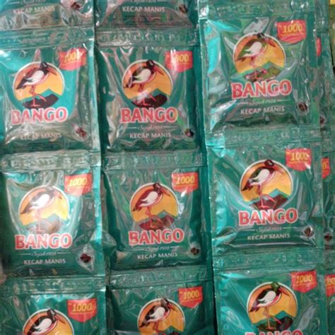 jual kecap bango renteng  renteng isi  sachet shopee indonesia