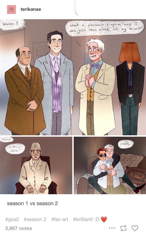 Pin By Alicia Awkward Potato On Decent Omens In Good Omens Book Cute Gay Cute