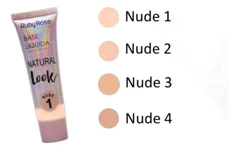 Base L Quida Ruby Rose Mate Nude Aspecto Natural Nueva F Rmula Selecciona El Tono De Color