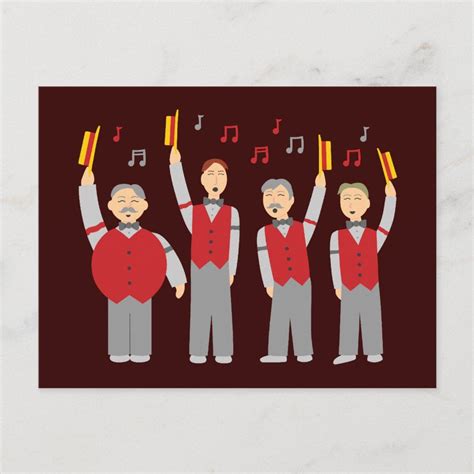 Classic Barbershop Quartet Postcard Zazzle Barber Shop Quartet