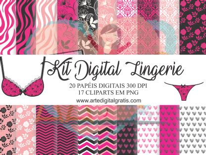 Kit Digital Lingerie Gr Tis