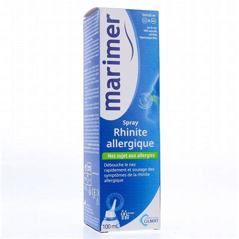 Marimer Spray Nasal Rhinite Allergique Ml Parapharmacie En Ligne