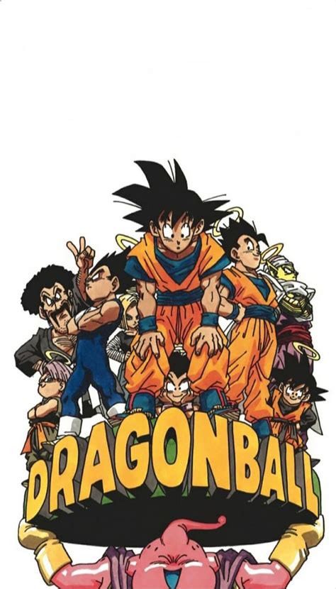 The Dragon Ball Movie Poster Is Shown In Black And White