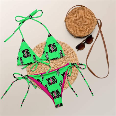 Yeehaw Neon String Bikini Walmart