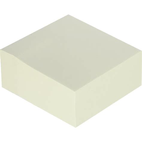 Стикеры Attache Simple 76×76 мм пастельные желтые (1 блок, 400 листов ...