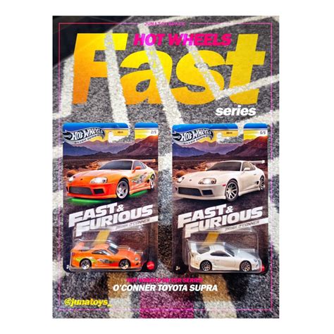 豐田 HOT WHEELS 捆綁風火輪 Fast n Furious Silver 系列 O Conner Toyota 蝦皮購物